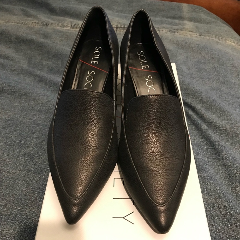 Sole Society Black So-Marty shoes
